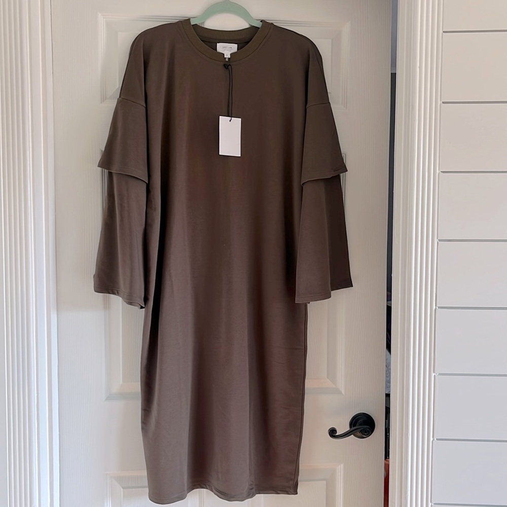 Grey Lab 💯% Cotton Dress NEW